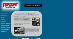 Desktop Screenshot of forwardelectric.com